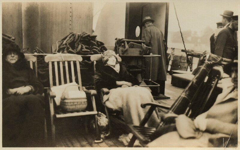 On the way to india (lady ottoline morrell) npg x144211