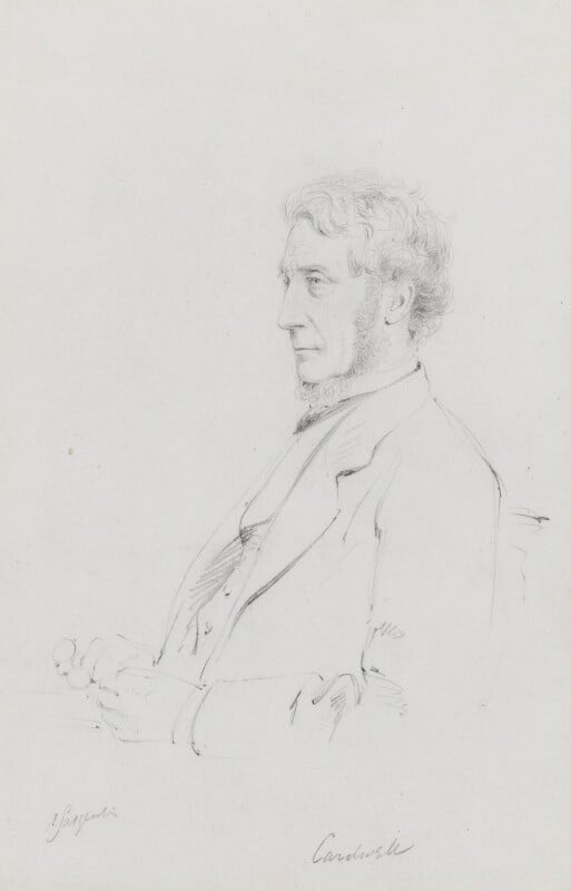 Edward cardwell, viscount cardwell npg 1834(e)