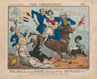 The Bull in a Rage kicking off his Burden!!! NPG D48862