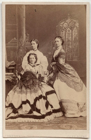 Louise, Queen of Denmark; Maria Feodorovna, Empress of Russia (Princess Dagmar); Queen Alexandra NPG Ax38294