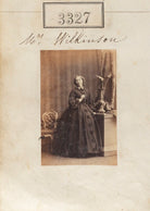 Mrs Wilkinson NPG Ax52724