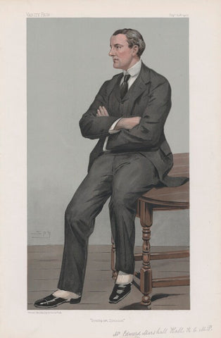 Sir Edward Marshall Hall ('Statesmen. No. 759. "Southport Division"') NPG D45189