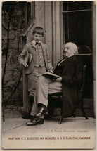 William Glynne Charles Gladstone; William Ewart Gladstone NPG x197775