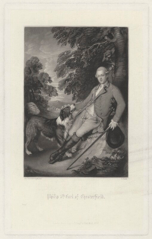 Philip stanhope, 5th earl of chesterfield npg d33068