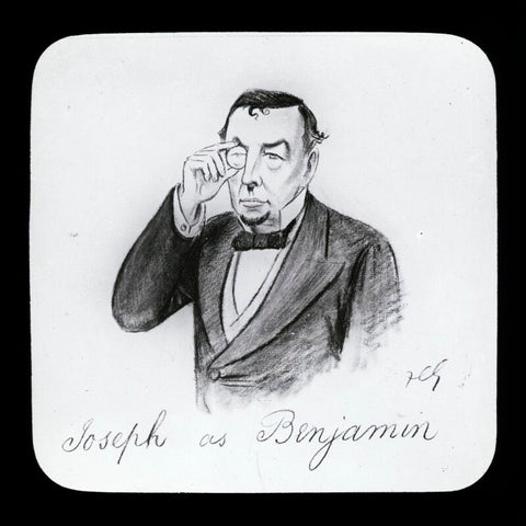 Joe Chamberlain as Benjamin Disraeli, Earl of Beaconsfield NPG D41943