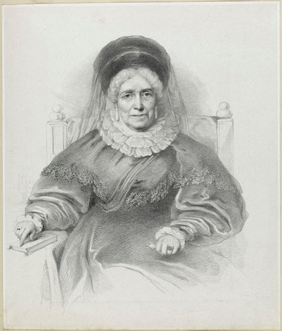 Apphia Lyttelton (née Witts), Lady Lyttelton NPG D21895