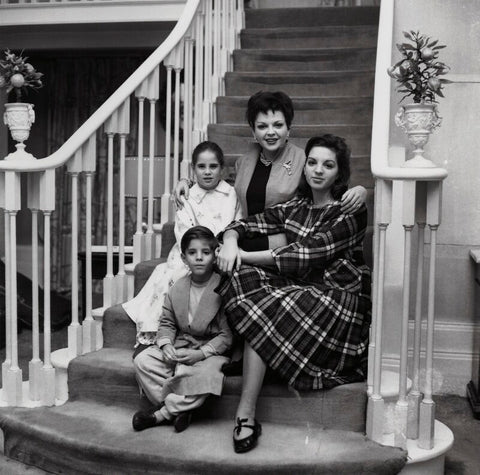 Judy Garland; Liza Minnelli; Lorna Luft and Joey Luft NPG x136363