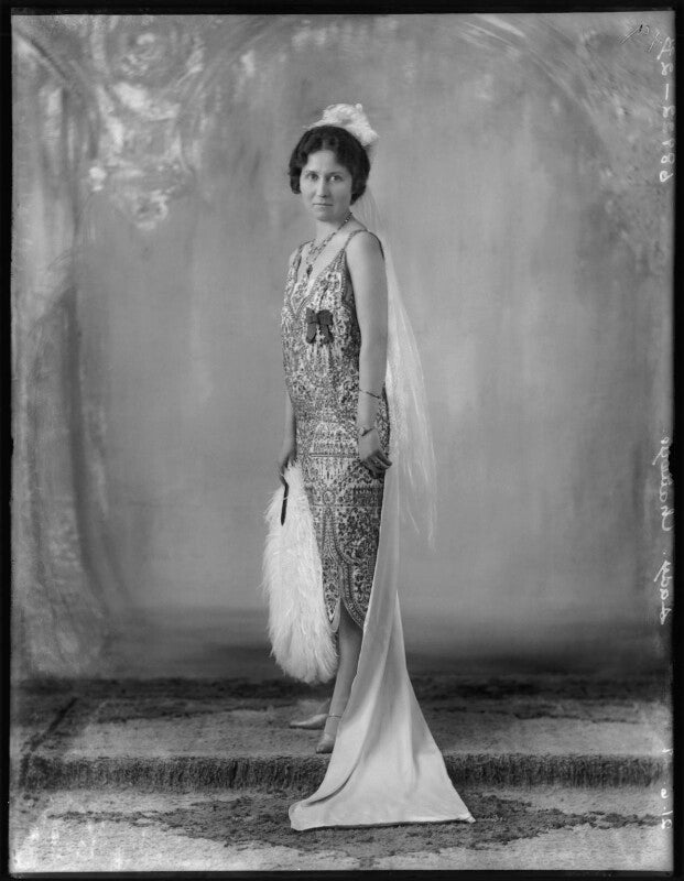 Lady gladys mary chatterjee (née broughton) npg x123975