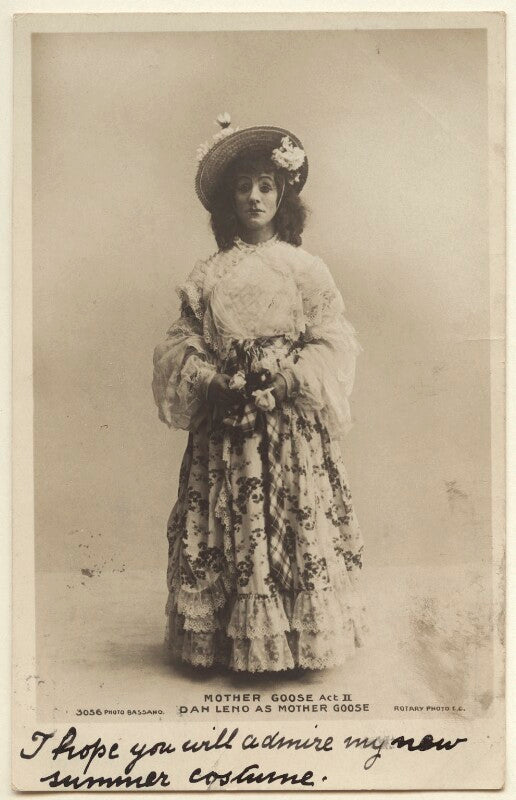 Dan leno as mother goose npg ax160021