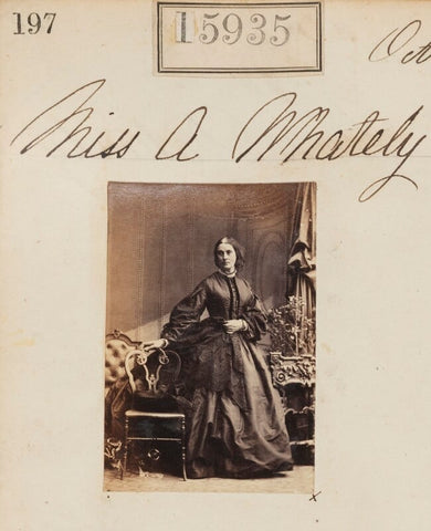 Miss A. Whately NPG Ax63865