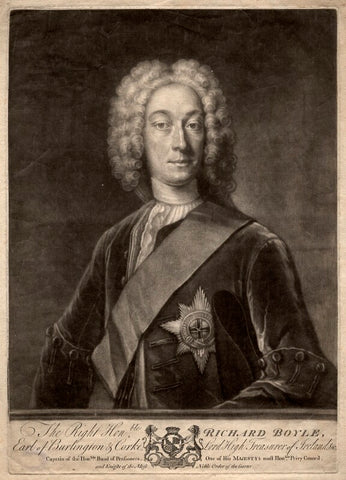 Richard Boyle, 3rd Earl of Burlington and 4th Earl of Cork NPG D924