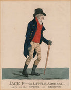 John Willett Payne ('Jack P- the Little Admiral. taken on the Steyne at Brighton') NPG D47134