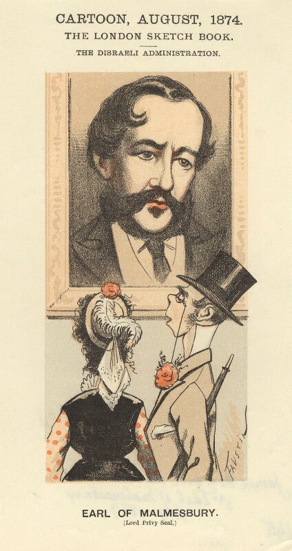 James howard harris, 3rd earl of malmesbury npg d23043