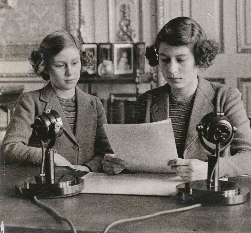 Princess margaret; queen elizabeth ii npg x198534