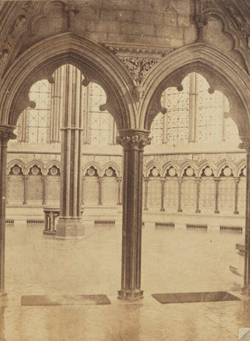 'The Chapter House, Salisbury' NPG Ax137921