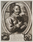 Oliver Cromwell with severed head of King Charles I NPG D19907