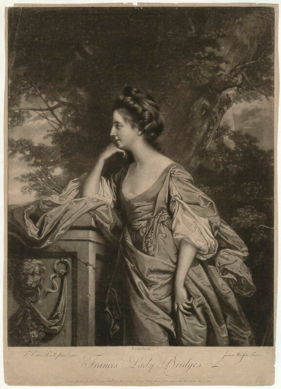 Frances (née fowler), lady bridges npg d32099
