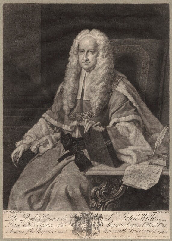 Sir john willes npg d4813