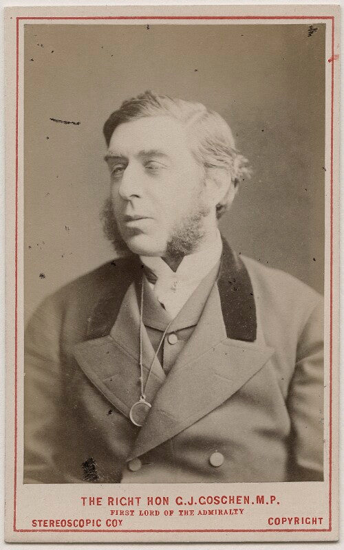 George joachim goschen, 1st viscount goschen npg ax28456