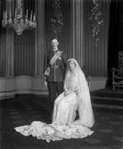 Henry George Charles Lascelles, 6th Earl of Harewood; Princess Mary, Countess of Harewood NPG x130258