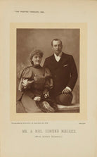 Annie Hughes; Edmund Maurice (Edmund Fitz-Maurice Lenon) NPG Ax28884