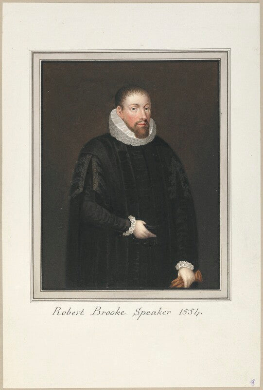 Called robert brooke (sir robert broke) npg d23251