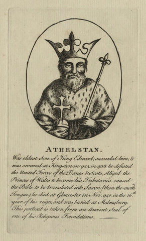 King Athelstan ('the Glorious') NPG D23605