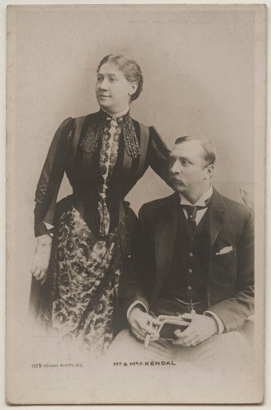Madge kendal; william hunter kendal (william hunter grimston) npg x197679
