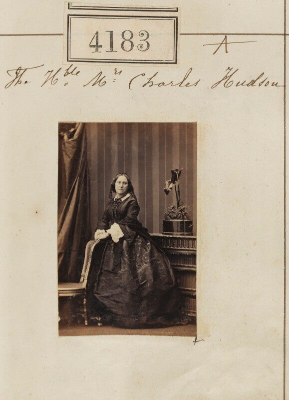 Hon. julia hudson (née bosville macdonald) npg ax54198