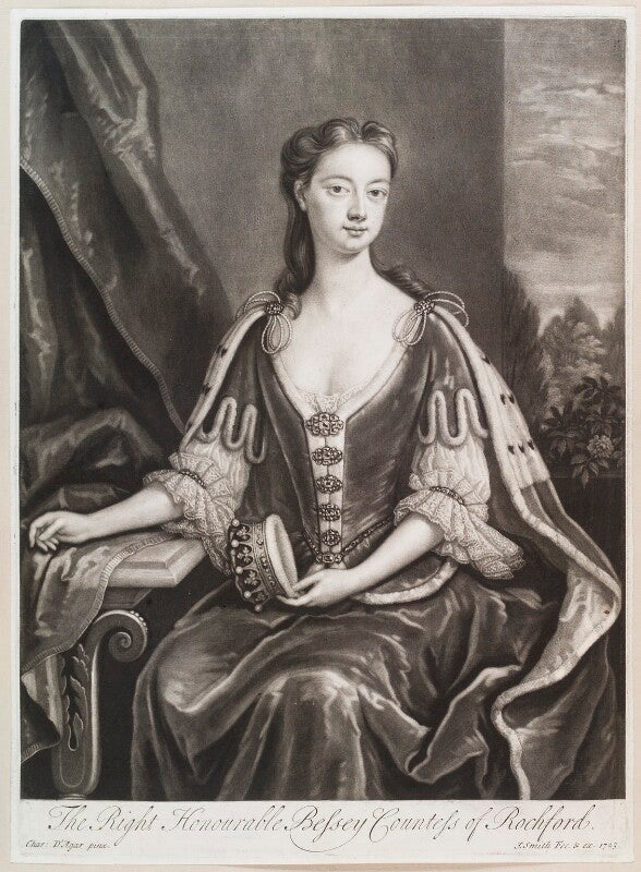 Bessey nassau van zuylestein (née savage), countess of rochford npg d11613