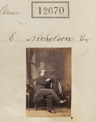 Mr E. Nicholson NPG Ax62314