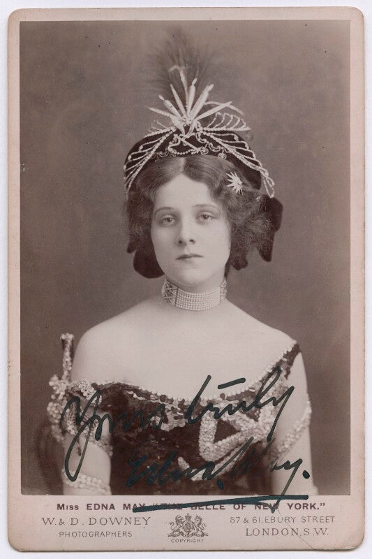 Edna may (edna pettie) as violet gray in 'the belle of new york' npg x197367