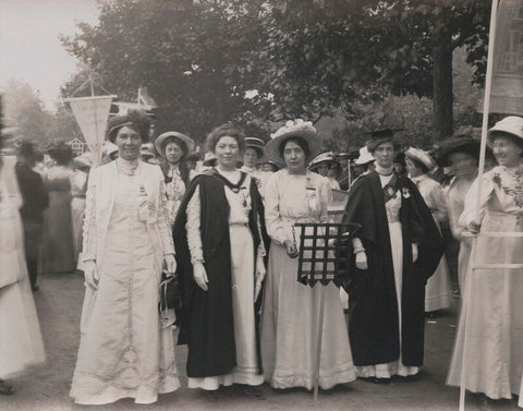 Suffragette March in Hyde Park NPG x17396