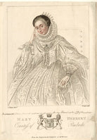 Lucy Russell (née Harington), Countess of Bedford NPG D28093