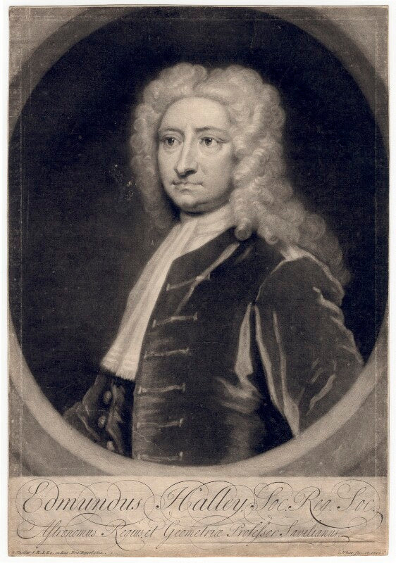 Edmond halley npg d3202