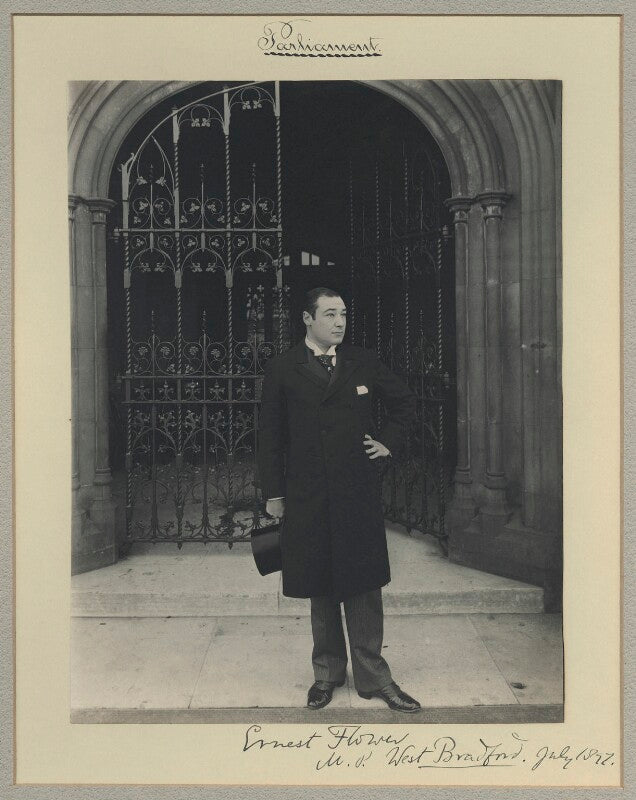 Sir ernest francis swan flower npg x15830