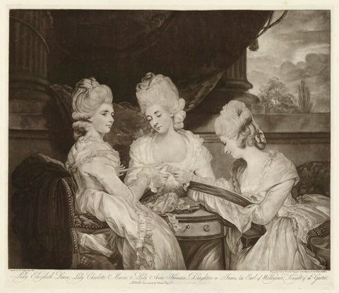 'The Ladies Waldegrave' NPG D37981