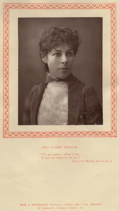 Fanny whiteside brough (mrs richard smith boleyn) npg x4703