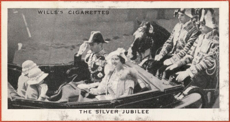 'the silver jubilee' (king george vi; queen elizabeth, the queen mother; queen elizabeth ii; princess margaret; 2 unknown sitters) npg d47304