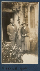 W.B. Yeats; Bertha Georgie Yeats (née Hyde-Lees) NPG Ax140876