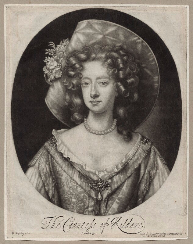 Elizabeth fitzgerald (née jones), countess of kildare npg d31033