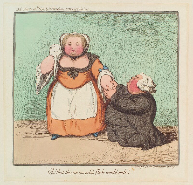 'oh! that this too too solid flesh would melt' npg d12413