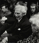 Bertrand Russell at an anti-nuclear demonstration NPG x131163