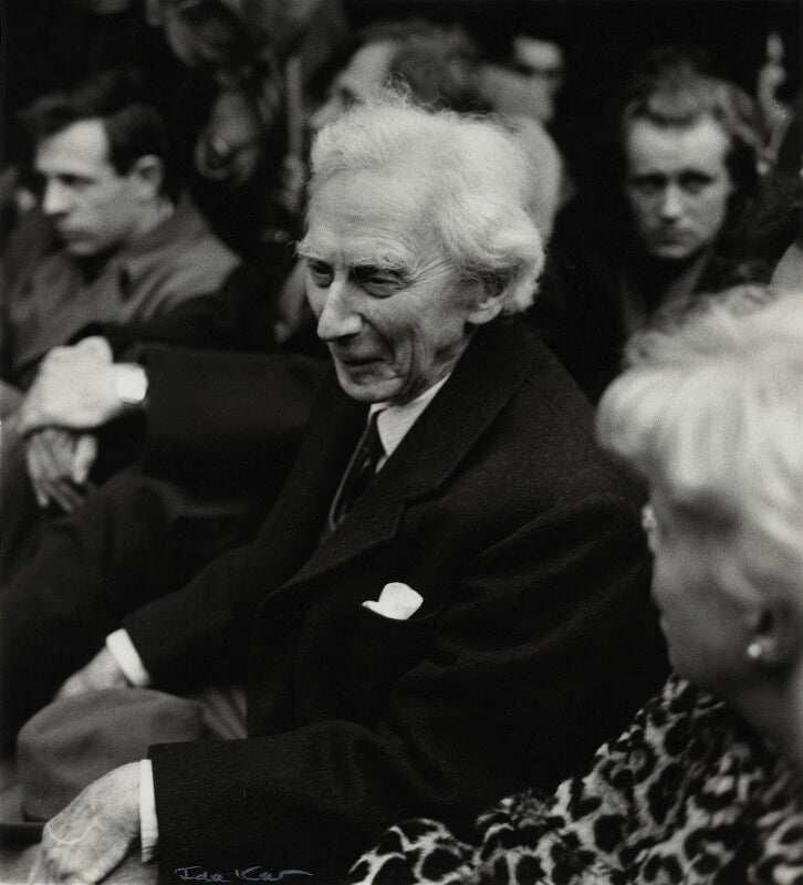 Bertrand russell at an anti nuclear demonstration npg x131163