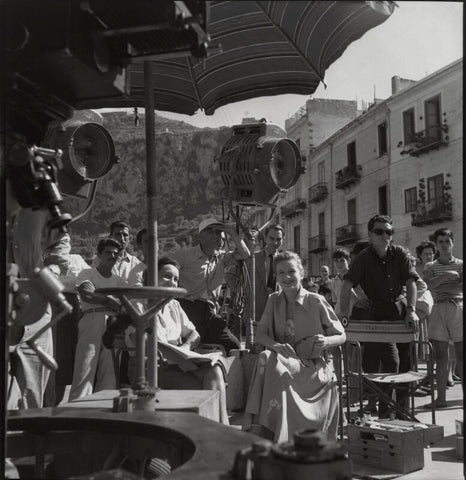 Phyllis Calvert during the filming of 'The Golden Madonna' NPG x195057