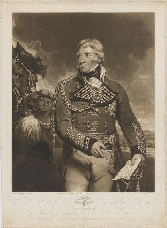 Sir john doyle, bt and an unknown boy npg d35382