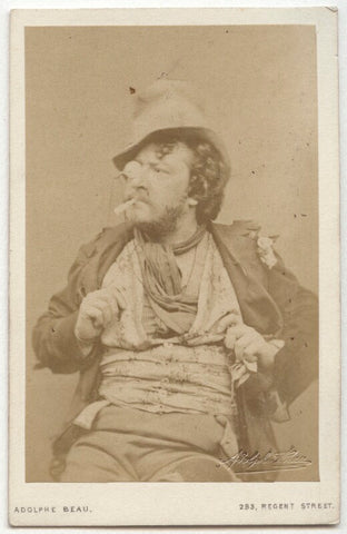 Charles Albert Fechter as Robert Macaire in 'The Roadside Inn' NPG x11884