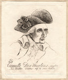 John Courtenay ('Camille des Moulins') NPG D9696