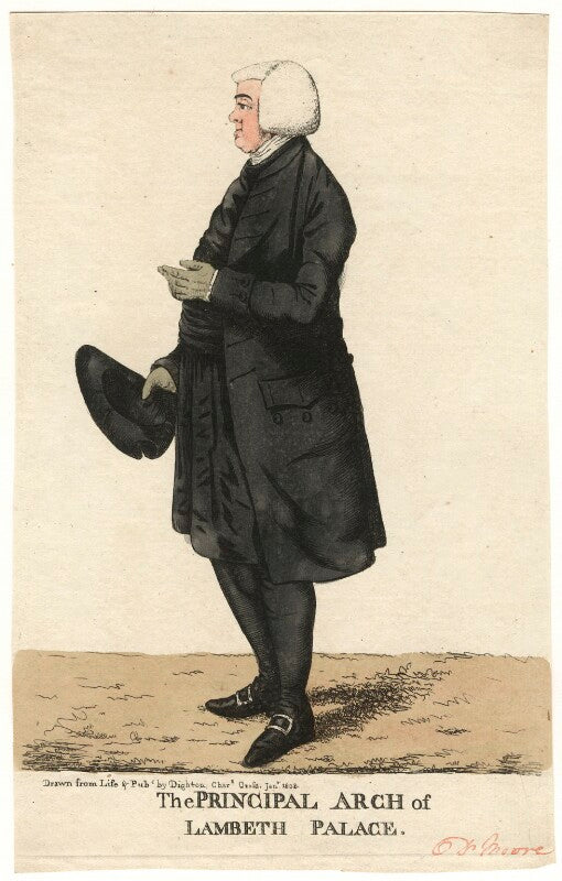 John moore ('the principal arch of lambeth palace') npg d13439