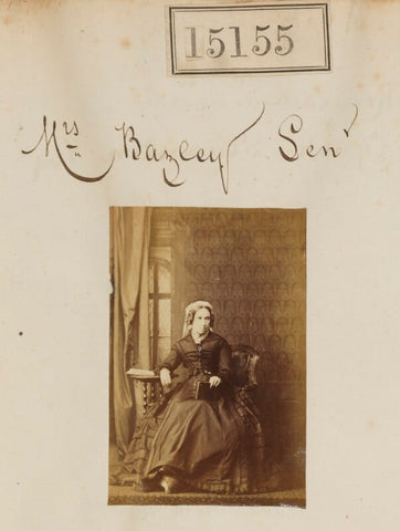 Mrs Bayley Snr NPG Ax63398